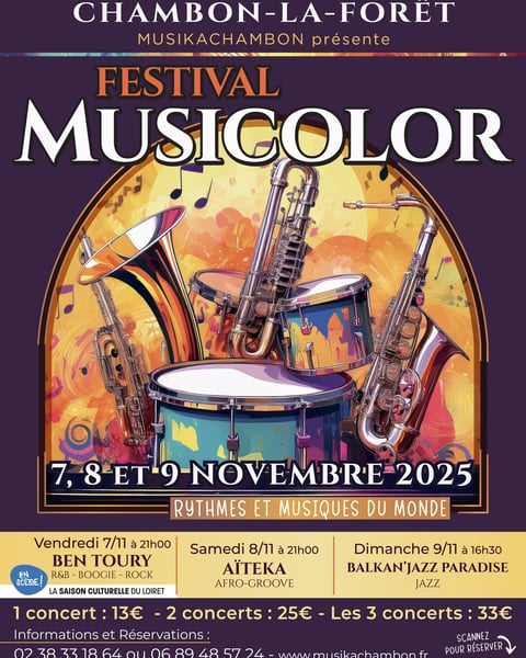 Festival Musicolor 2025 affiche