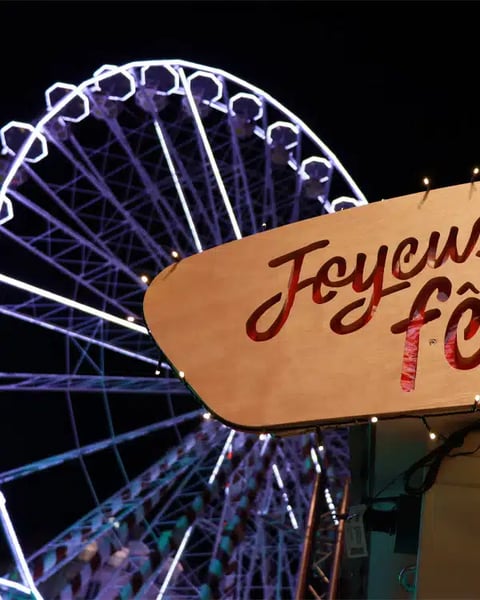 Marché de Noël Orléans 2025 affiche