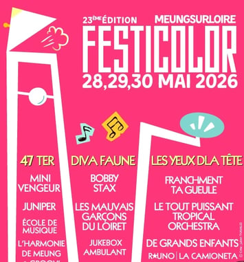 Festicolor Meung-Sur-Loire 2026 affiche