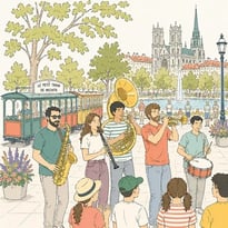La guinguette du Conservatoire d'Orléans