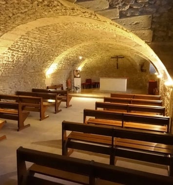 Visite guidée de l'église Saint-Laurent et de la crypte