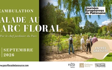 Balade guidée au Parc Floral