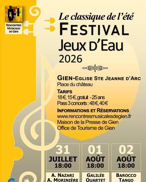 Festival Jeux d'Eau