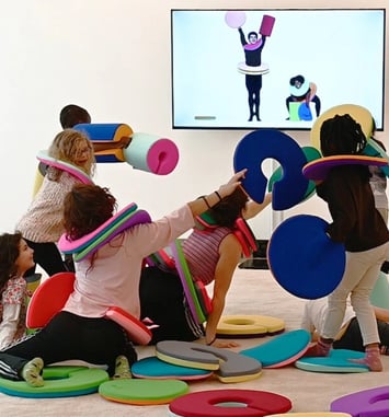 Les Tutomouves, une installation à danser