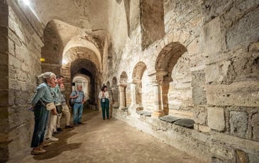 Visite guidée de la crypte Saint-Aignan