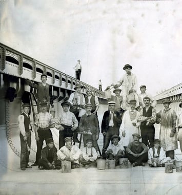 Expo Photos sur l'histoire du Canal de Briare et sur le Canal Latéral à la Loire