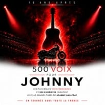 500 voix pour Johnny, 10 ans après — tournée
