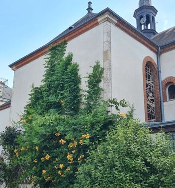 Découverte de la chapelle de l'ancien hospice