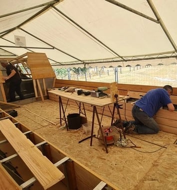 Portes ouvertes de l'atelier chantier de l'Armada