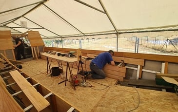 Portes ouvertes de l'atelier chantier de l'Armada