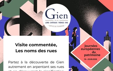 Visite commentée "Les noms des rues" de Gien
