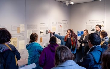 Visite guidée du Musée Mémorial et présentation des photographies de la rafle du billet vert