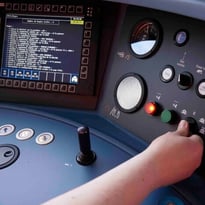 Simulateur de conduite d'un train