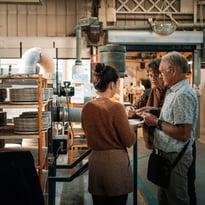 Visite guidée de l'usine de fabrication