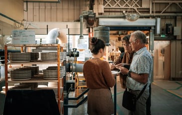 Visite guidée de l'usine de fabrication
