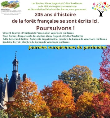 205 ans d'histoire de la forêt française se sont déjà écrits ici, poursuivons !