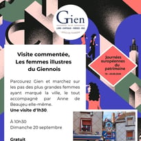 Visite commentée "Les femmes illustres du giennois"