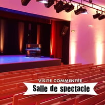 Visite commentée / Salle de spectacle & coulisses