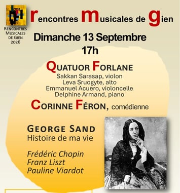 Concert-Hommage à George Sand