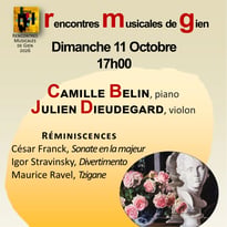 Réminiscences : Franck, Stravinsky, Ravel