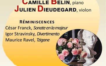 Réminiscences : Franck, Stravinsky, Ravel