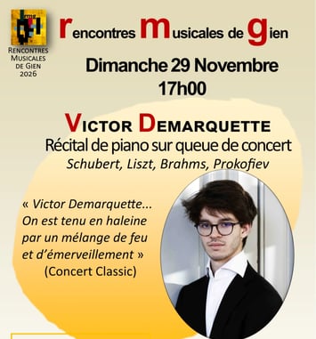 Victor Demarquette, piano