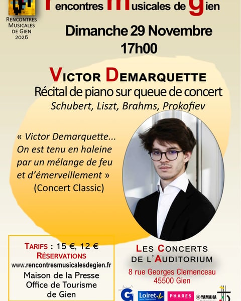 Victor Demarquette, piano