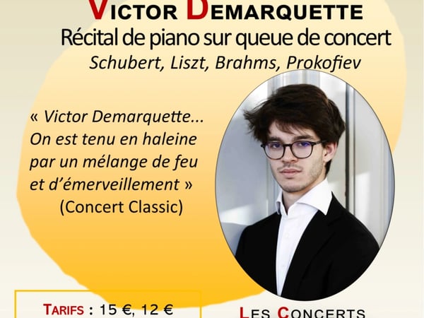 Victor Demarquette, piano