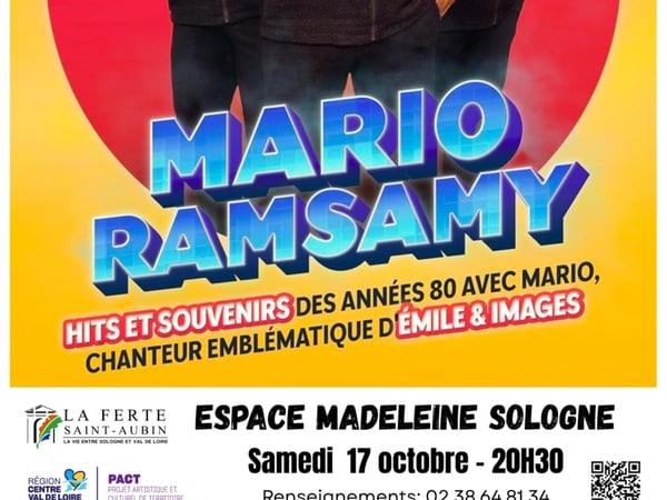 Hits années 80 avec Mario Ramsamy