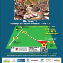Découverte du champ de bataille de la victoire de Jeanne d'Arc à Patay