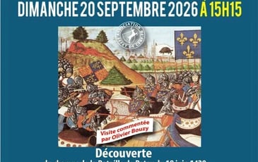 Découverte du champ de bataille de la victoire de Jeanne d'Arc à Patay