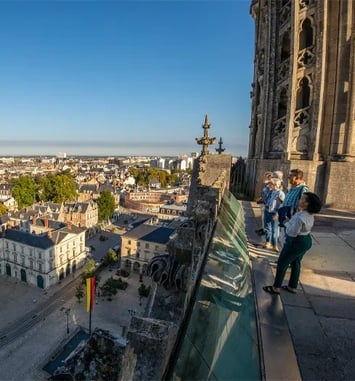 Visite guidée des hauteurs de la cathédrale Sainte-Croix