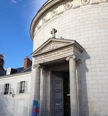 Visite du temple d'Orléans