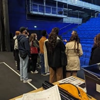 Visite du théâtre d'Orléans
