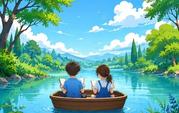 Lecture "Des histoires au fil de l'eau"
