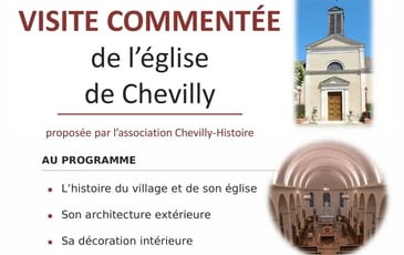 Visite commentée de l'église Saint-Germain de Chevilly