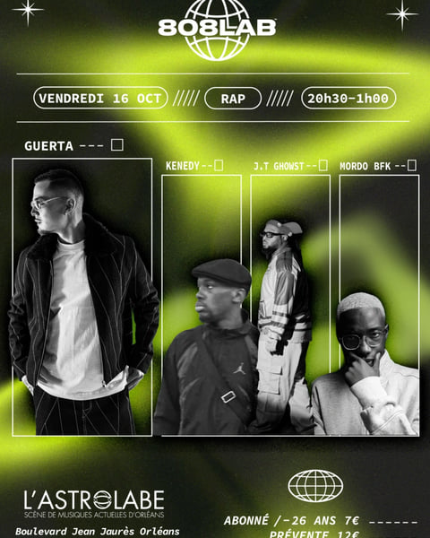 808 LAB : Guerta + J.T Ghowst + Kenedy + Mordo BFK
