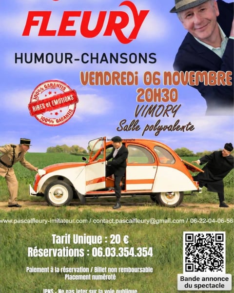 Pascal Fleury, Humour-Chansons